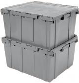 Buckhorn Attached Lid Distribution Totes